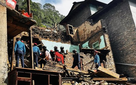 घरले च्यापिँदा एकको मृत्यु, ११ जना घाईते