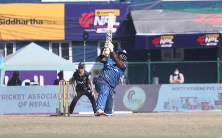 पोखराले काठमान्डुलाई दियाे १३९ रनको लक्ष्य