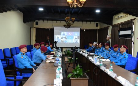 आफ्नो जिम्मेवारीमा खरो रूपमा प्रस्तुत भई कार्यसम्पादन गर्नुपर्ने : प्रहरी महानिरीक्षक थापा