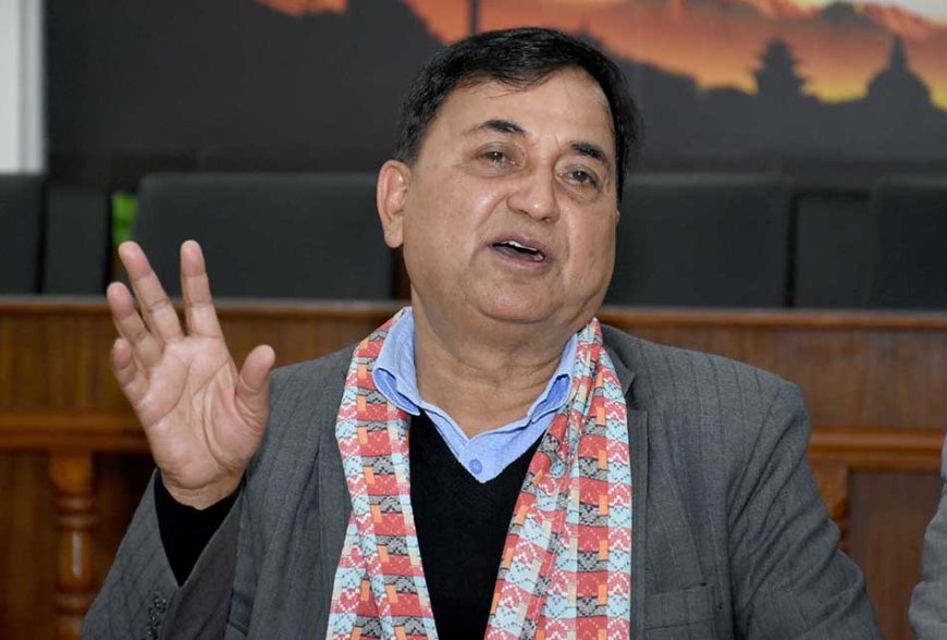 ईश्वर पोखरेलद्वारा एमाले अध्यक्षमा उम्मेदवारी घोषणा
