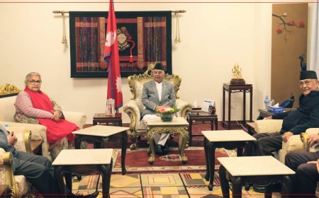 साढे ३ महिनापछि प्रधानमन्त्री र प्रमुख दलका शीर्ष नेता एकैठाउँमा