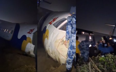 भद्रपुर विमानस्थलमा बुद्ध एयर दुर्घटनाका सबै यात्रु सुरक्षित