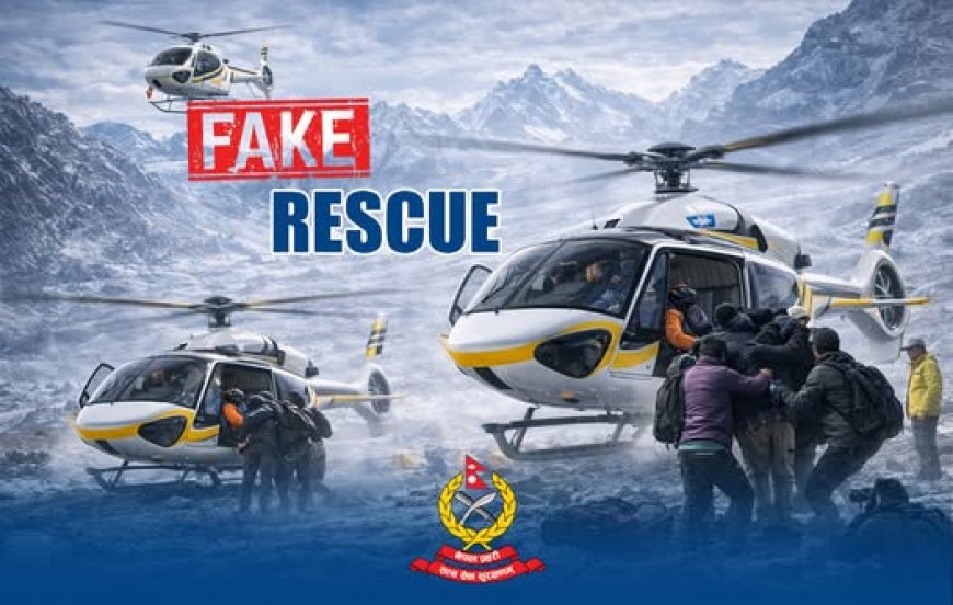 पर्वतारोहण/ ट्रेकिङ्ग क्षेत्रमा भएको Fake Rescue मा संलग्न ६ जना व्यक्तिहरू पक्राउ