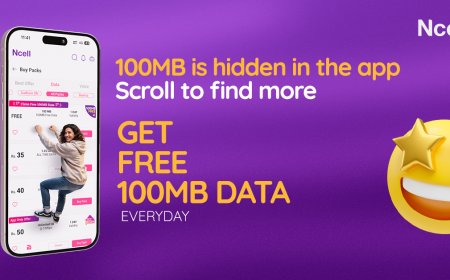 एनसेलले दैनिक १०० एमबी निःशुल्क डेटा दिदै, हरेक हप्ता ५० जीबीसम्म जित्ने सकिने