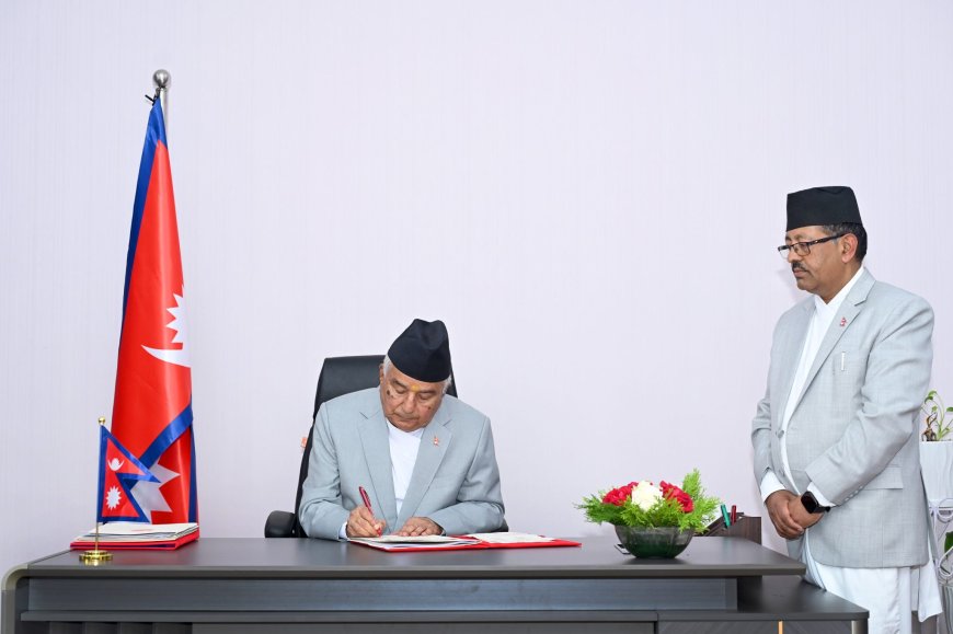 राष्ट्रपतिद्धारा थप ३ वटा अध्यादेश जारी